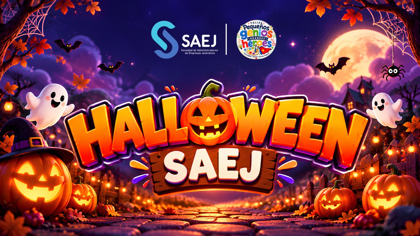 Halloween SAEJ: Pequeños Genios, Grandes Héroes
